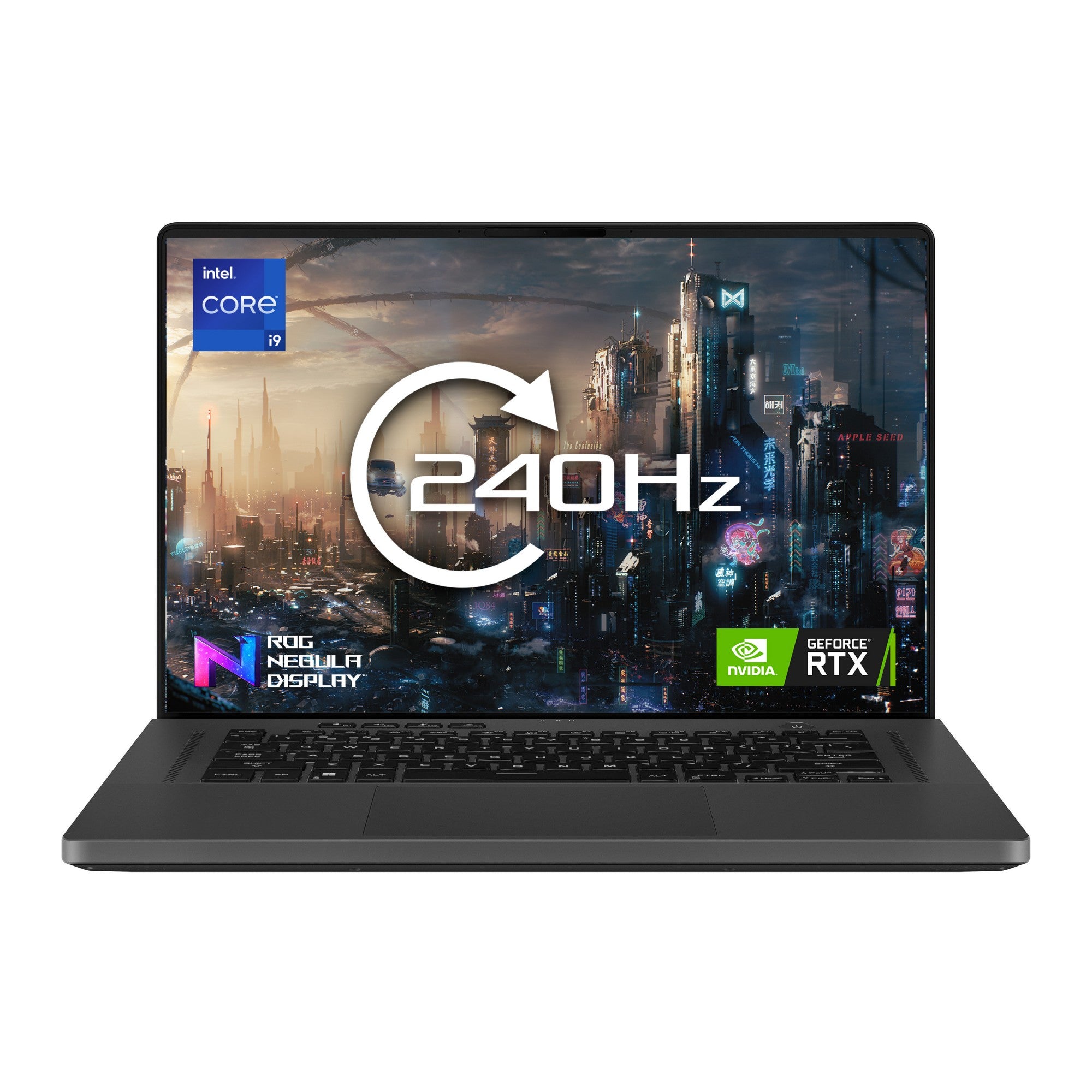 ASUS ROG Zephyrus G16 GU603VI-N4020W Laptop 40.6 cm (16") Quad HD+ Intel® Core™ i9 i9-13900H 32 GB DDR4-SDRAM 1 TB SSD NVIDIA GeForce RTX 4070 Wi-Fi 6E (802.11ax) Windows 11 Home Black, Grey