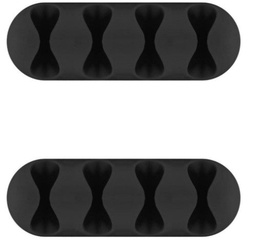 Microconnect CABLEMANA-16 cable organizer Floor Cable holder Black 2 pc(s)