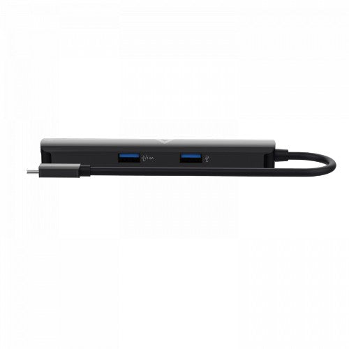 V7 UCMINIDOCK-PT laptop dock/port replicator Docking USB 3.2 Gen 1 (3.1 Gen 1) Type-C Black