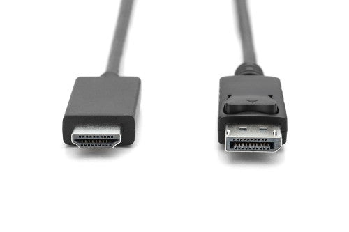 Digitus DisplayPort Adapter Cable, DP - HDMI type A