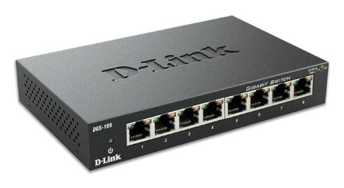 D-Link DGS-108 Black