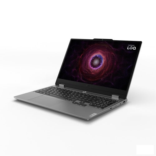Lenovo LOQ 15ARP9 AMD Ryzen™ 7 7435HS Laptop 39.6 cm (15.6") Full HD 16 GB DDR5-SDRAM 1 TB SSD NVIDIA GeForce RTX 4050 Wi-Fi 6 (802.11ax) Windows 11 Home UK English Grey