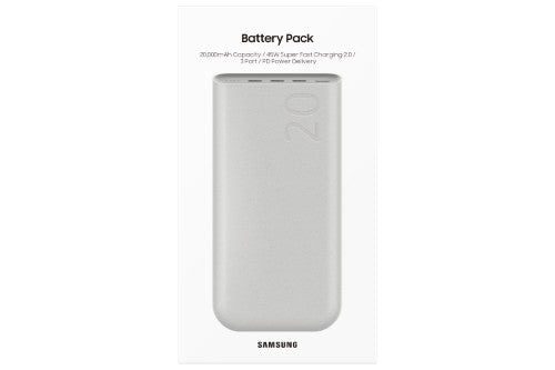 Samsung EB-P4520XUEGWW power bank 20000 mAh Beige