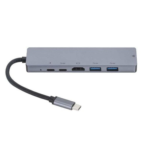 eSTUFF ES623012 laptop dock/port replicator USB 3.2 Gen 1 (3.1 Gen 1) Type-C Grey