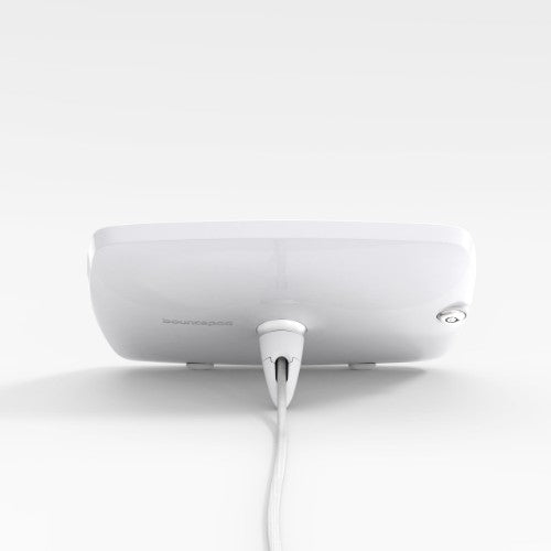 Bouncepad Lounge | Samsung Galaxy Tab A 10.5 (2018) | White | Exposed Front Camera and Home Button |