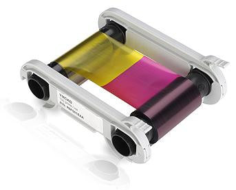 Evolis R5H004NAA Thermal-transfer ribbon Bk,C,M,Y, Transparent half-frame, 400 pages for Evolis Primacy/Zenius