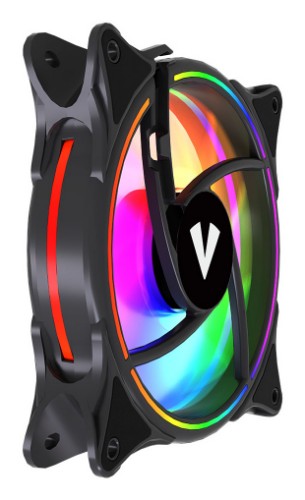 VIDA Infinity 120mm Reverse Blade Processor Fan 12 cm Black 1 pc(s)