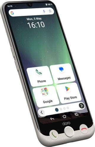 Doro Aurora A30 15.5 cm (6.1") Dual SIM Android 14 4G USB Type-C 6 GB 128 GB 5000 mAh Black, White