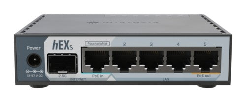 Mikrotik E60IUGS wired router Gigabit Ethernet Black