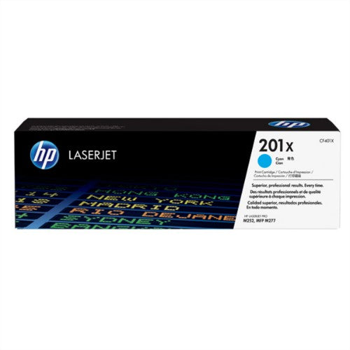 HP CF401X/201X Toner cartridge cyan high-capacity, 2.3K pages ISO/IEC 19752 for HP Pro M 252