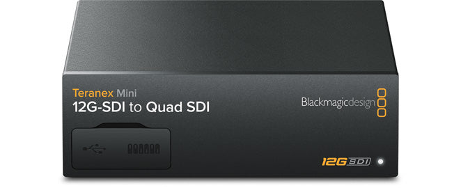 Blackmagic Design Teranex Mini 12G-SDI to Quad SDI Active video converter 3840 x 2160, -