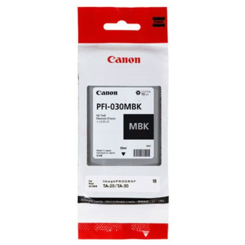 Canon 3488C001/PFI-030MBK Ink cartridge black matt 55ml for Canon IPF TA-20/TM-240