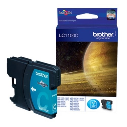 Brother LC-1100C Ink cartridge cyan, 325 pages ISO/IEC 24711 5.5ml for Brother DCP 185 C/MFC 6490 C