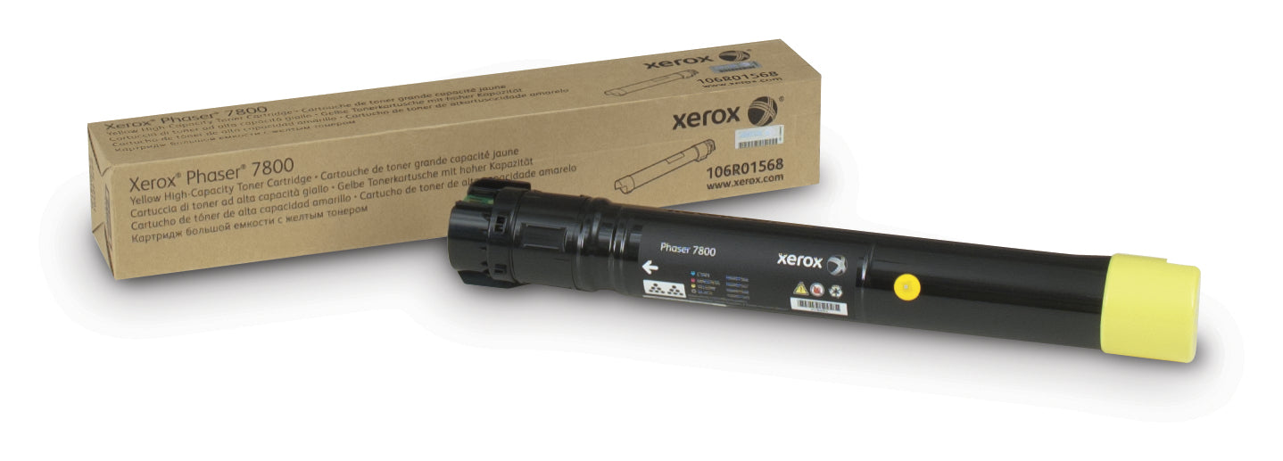 Xerox 106R01568 Toner yellow high-capacity, 17.2K pages for Xerox Phaser 7800