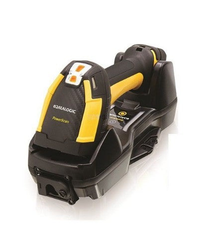 Datalogic PM9600-SR433RBK10 barcode reader Handheld bar code reader 1D/2D Laser Black, Yellow