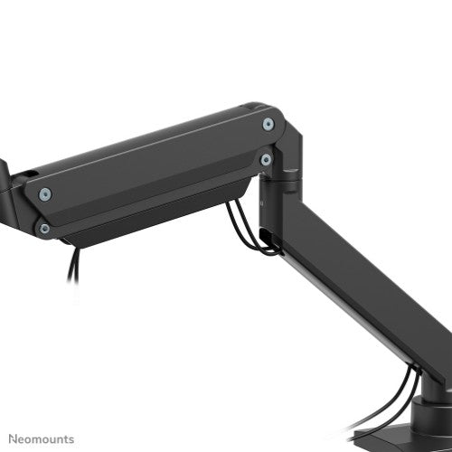 Neomounts NM-D775DX3BLACK Monitor arm 17-27" - gas spring - Topfix - 180°-stop