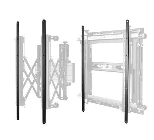 B-Tech Interface Adaptor Arms for VESA 600 x 400