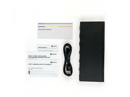 Vertiv SCM185DPH-400 KVM switch Black