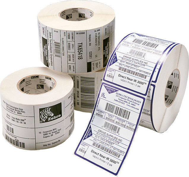 Zebra Z-Select 2000T White Self-adhesive printer label