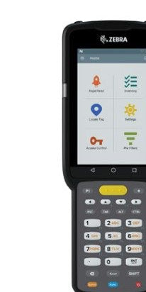Zebra MC3390xR handheld mobile computer 10.2 cm (4") 800 x 480 pixels Touchscreen 769 g Black
