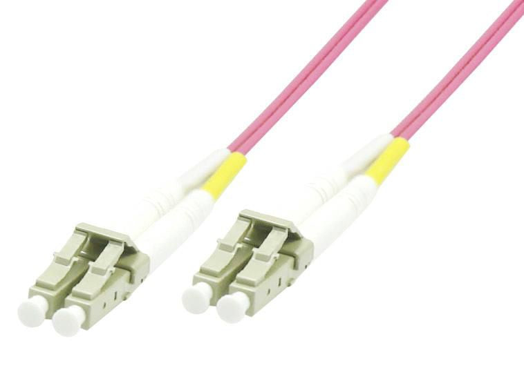 Microconnect FIB440450P InfiniBand/fibre optic cable 50 m LC ST Pink