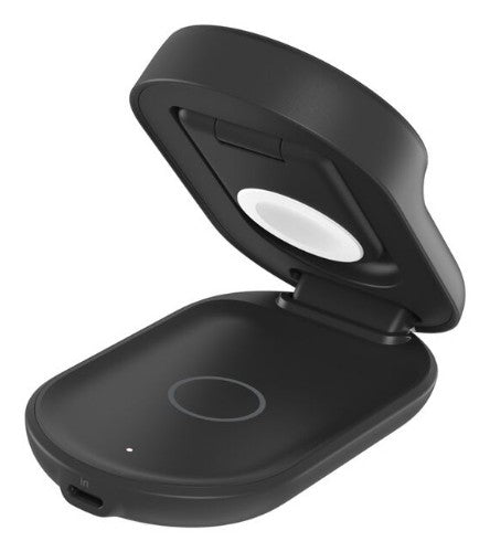 Belkin WIZ037MYBK mobile device charger Headphones, Smartphone Black USB Wireless charging Fast charging Indoor