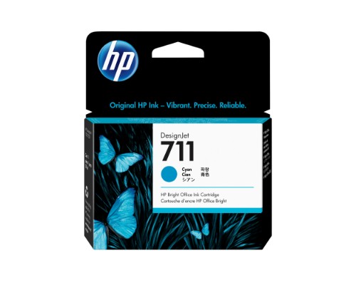 HP CZ130A/711 Ink cartridge cyan 29ml for HP DesignJet T 520