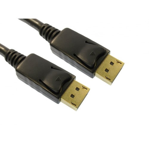 Cables Direct CDLDP-002LOCK DisplayPort cable 2 m Black