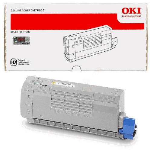 OKI 46507613 Toner-kit yellow, 11.5K pages ISO/IEC 19798 for OKI C 712
