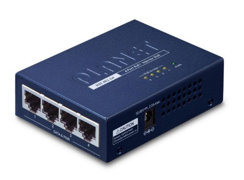 PLANET HPOE-460 Power over Ethernet (PoE) Blue