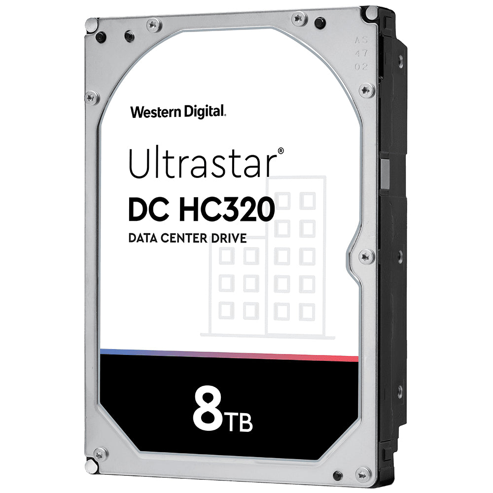 Western Digital Ultrastar DC HC320 internal hard drive 8 TB 7200 RPM 256 MB 3.5" Serial ATA III