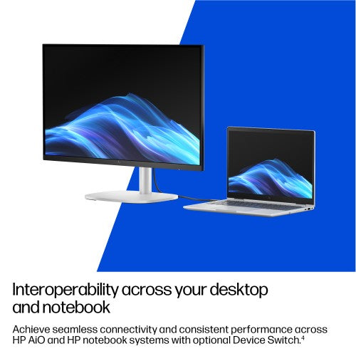 HP EliteStudio 8 All-in-One G1i 23.8 inch Desktop AI PC Intel Core Ultra 5 60.5 cm (23.8") 1920 x 1080 pixels 16 GB DDR5-SDRAM Windows 11 Pro Wi-Fi 7 (802.11be) Silver
