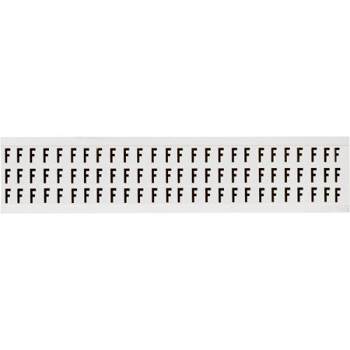 Brady NL-W05-F self-adhesive label Rectangle Removable Black, White 1950 pc(s)