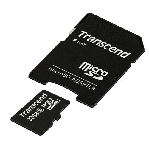 Transcend microSDXC/SDHC Class 10 32GB with Adapter