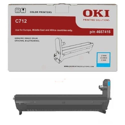 OKI 46507415 Drum kit cyan, 30K pages for OKI C 712
