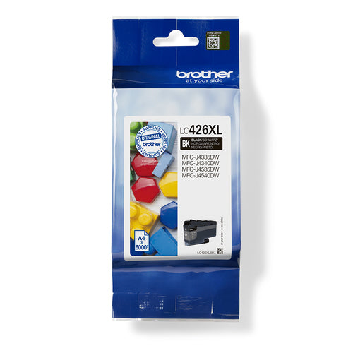 Brother LC-426XLBK Ink cartridge black, 6K pages ISO/IEC 19752 for Brother MFC-J 4335