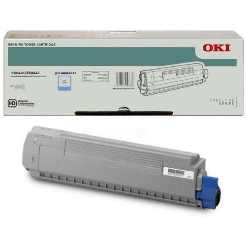 OKI 44844515 Toner-kit cyan, 10K pages ISO/IEC 19798 for OKI ES 8431