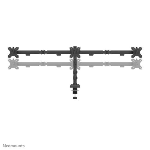 Neomounts DS60-600BL3 Monitor arm 10-27" - Quick-fix - 180°-stop