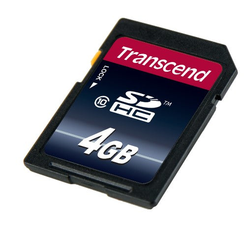 Transcend SD Card SDXC/SDHC Class 10 4GB