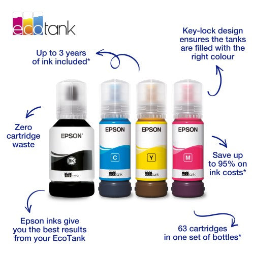 Epson C13T03R440/102 Ink bottle yellow, 6K pages 70ml for Epson ET-3700