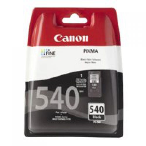 Canon 5225B001/PG-540 Printhead cartridge black pigmented, 180 pages ISO/IEC 24711 8ml for Canon Pixma MG 2150/MX 370