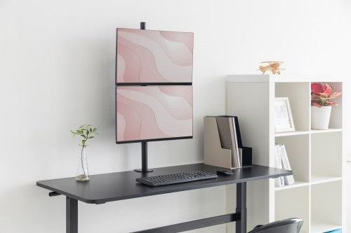 Digitus Dual vertical monitor mount, 2x 32", 2x 8 kg