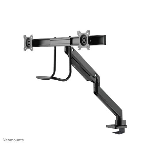 Neomounts NM-D775DXBLACK Monitor arm 10-32" - gas spring - Topfix - 180°-stop