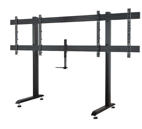 B-Tech SYSTEM X - XXL Twin Screen VC Stand (VESA 1000 x 800)