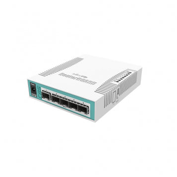 Mikrotik CRS106-1C-5S network switch Gigabit Ethernet (10/100/1000) Power over Ethernet (PoE) White