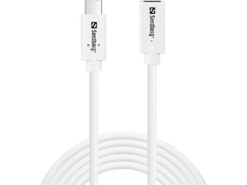 Sandberg USB-C - C M-F USB 3.1 100W, 2M