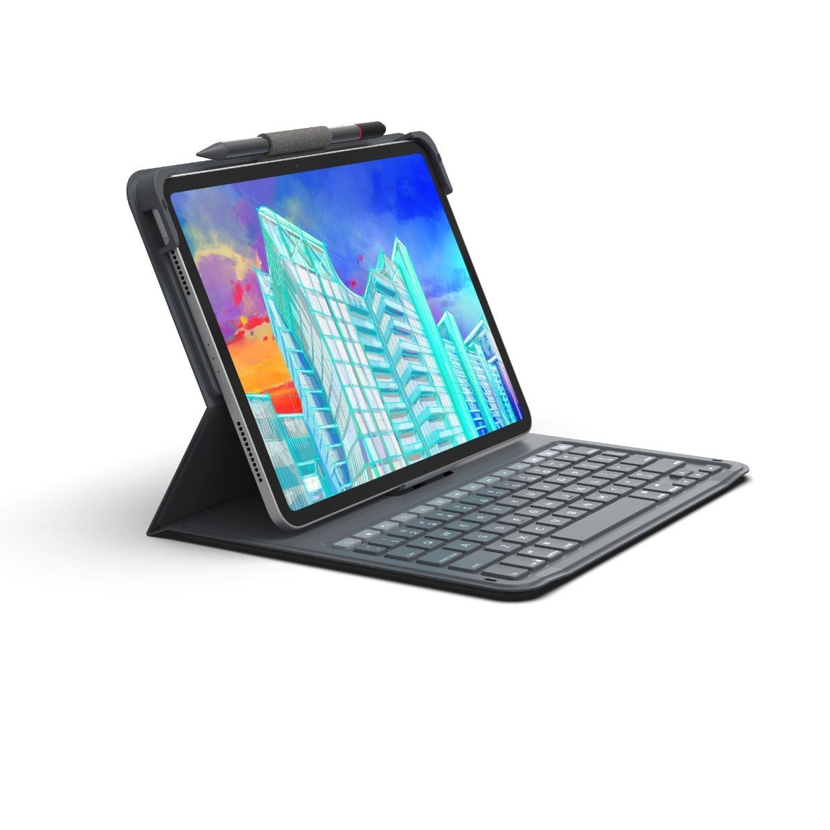 ZAGG Messenger Folio 2 QWERTY English Bluetooth Charcoal