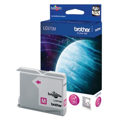 Brother LC-970M Ink cartridge magenta, 300 pages 11ml for Brother DCP 135 C