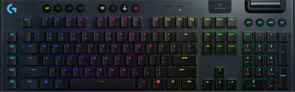 Logitech G G915 LIGHTSPEED Wireless RGB Mechanical Gaming Keyboard - GL Tactile