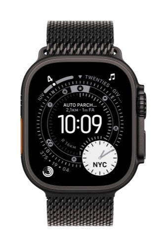 Apple MGHR4ZM/A smart wearable accessory Band Black Titanium
